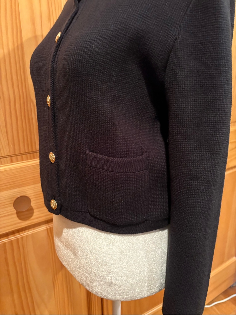 J. Crew Emilie Sweater Lady Jacket in black size women’s XS - Picture 4 of 10